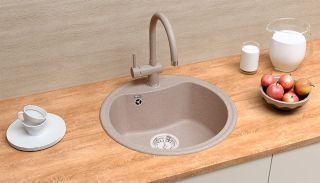 Смеситель для кухни Ulgran Classic Ulgran 021(304) нержавеющая сталь